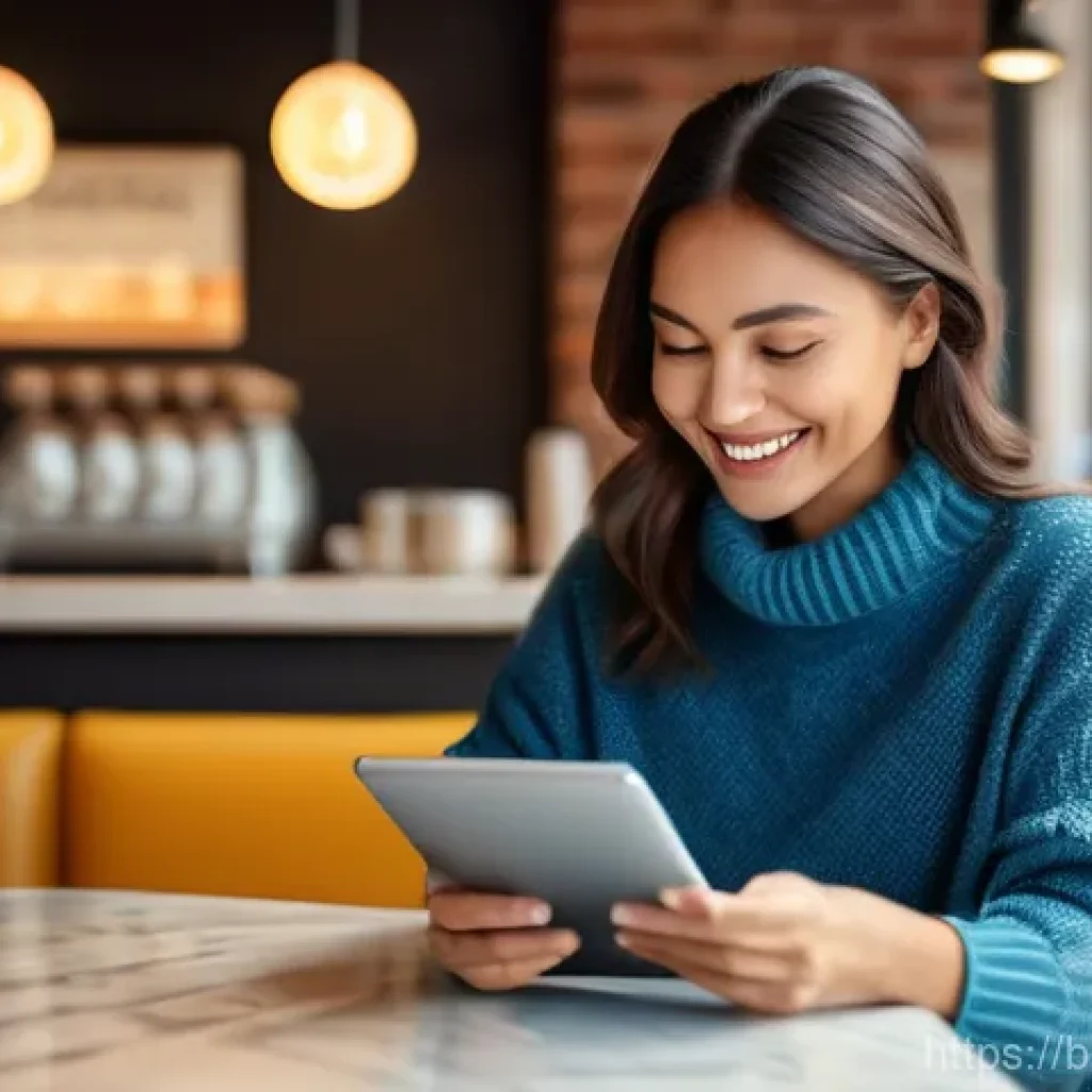 하이퍼 퍼스널라이제이션을 위한 CRM 도구 - **Prompt 1: The Understood Customer**
    "A young woman, mid-20s, with a warm, genuine smile, sitti...