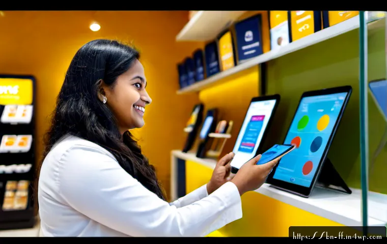 하이퍼 퍼스널라이제이션과 실시간 마케팅 전략 - Photorealistic modern retail marketing scene in Dhaka, Bangladesh, a South Asian store manager using...